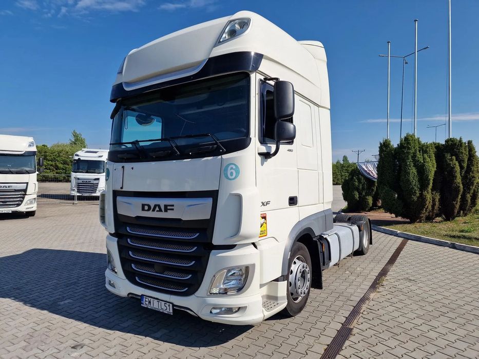 DAF XF480 SSC LOW DECK  Pierwszy właściciel, po wymianie wałka rozrządu-ASO