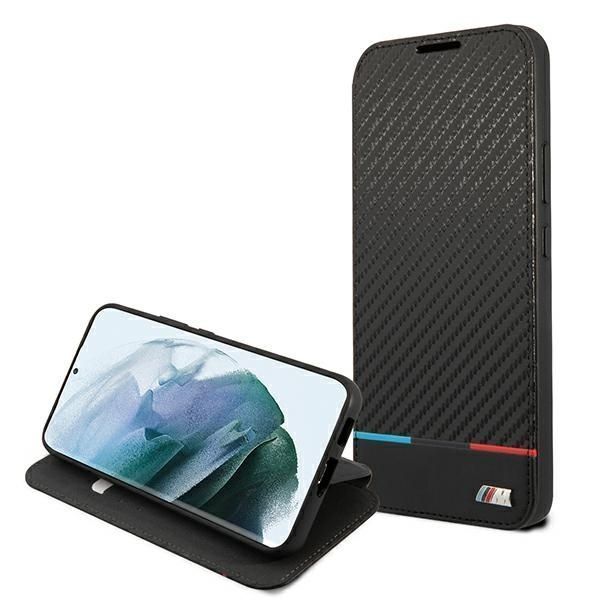 Etui Bookcase BMW M Collection Triangles, Galaxy S22 S901