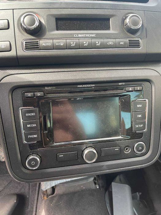 Автомагнитола 2 din с навигацией Skoda Fabia New 5J0051230B VAG