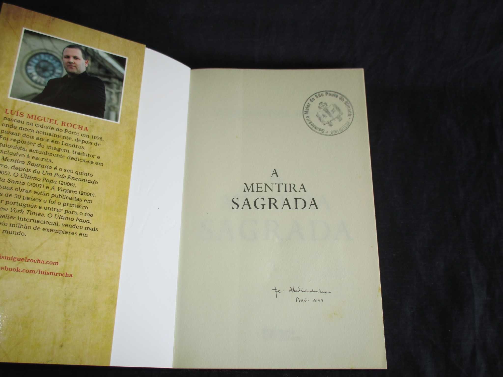 Livro A Mentira Sagrada Luís Miguel Rocha