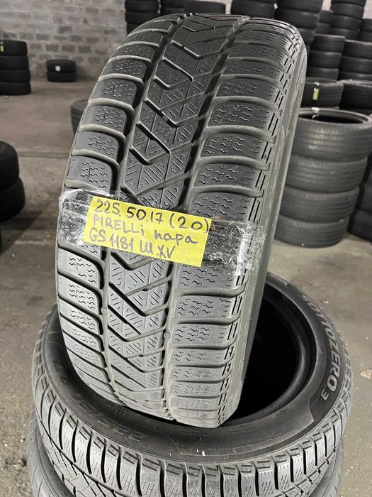 GS1181 Зимові шини 225/50r17 Pirelli Sottozero 3 пара резина р17