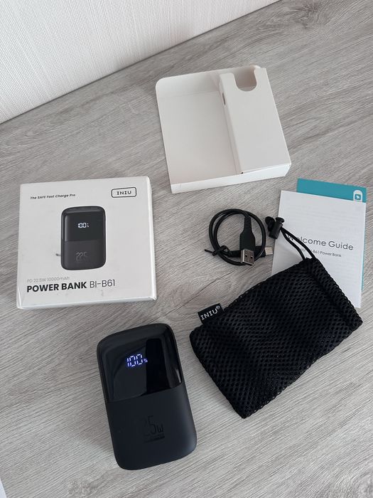 Павербанк INIU 10000 mAh 22.5W • Новий • Гарантія! Краща ціна!