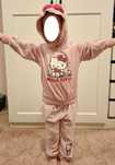 Strój Kostium Przebranie Dres Hello Kitty 110 komplet nowy