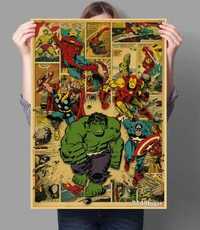 Avengers sztuka abstrakcyjna styl plakaty obraz na płótnie