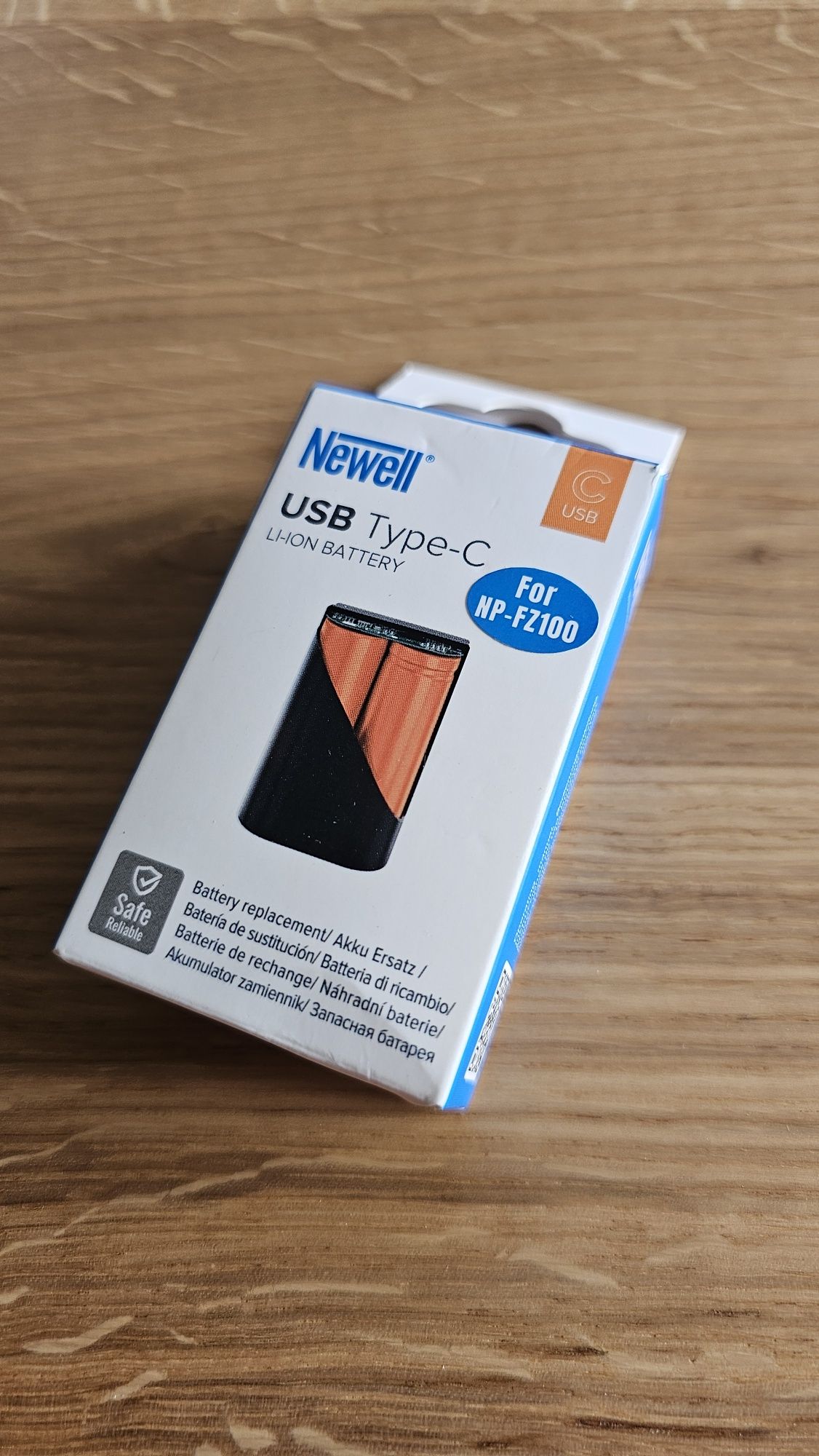 Newell NP-FZ100 Nowa  rownież ładowanie USB-C