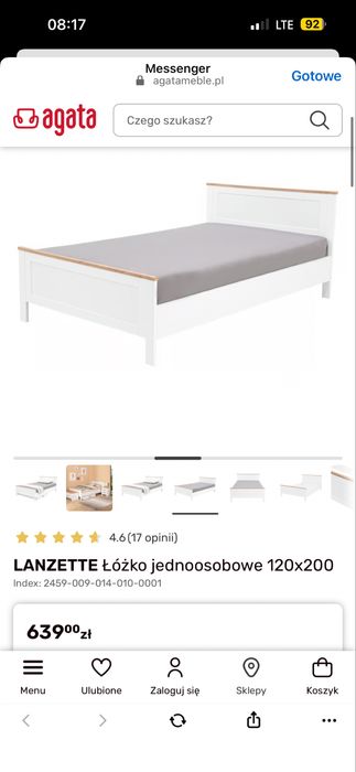Komplet szafa i komoda