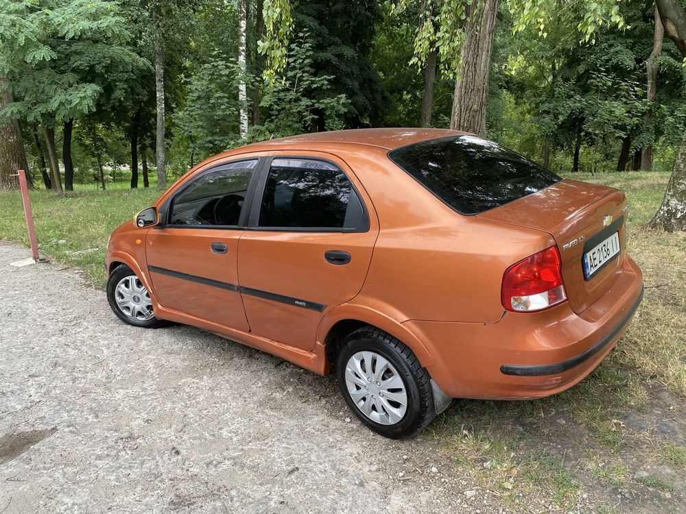 Chevrolet Aveo 2005 газ 4