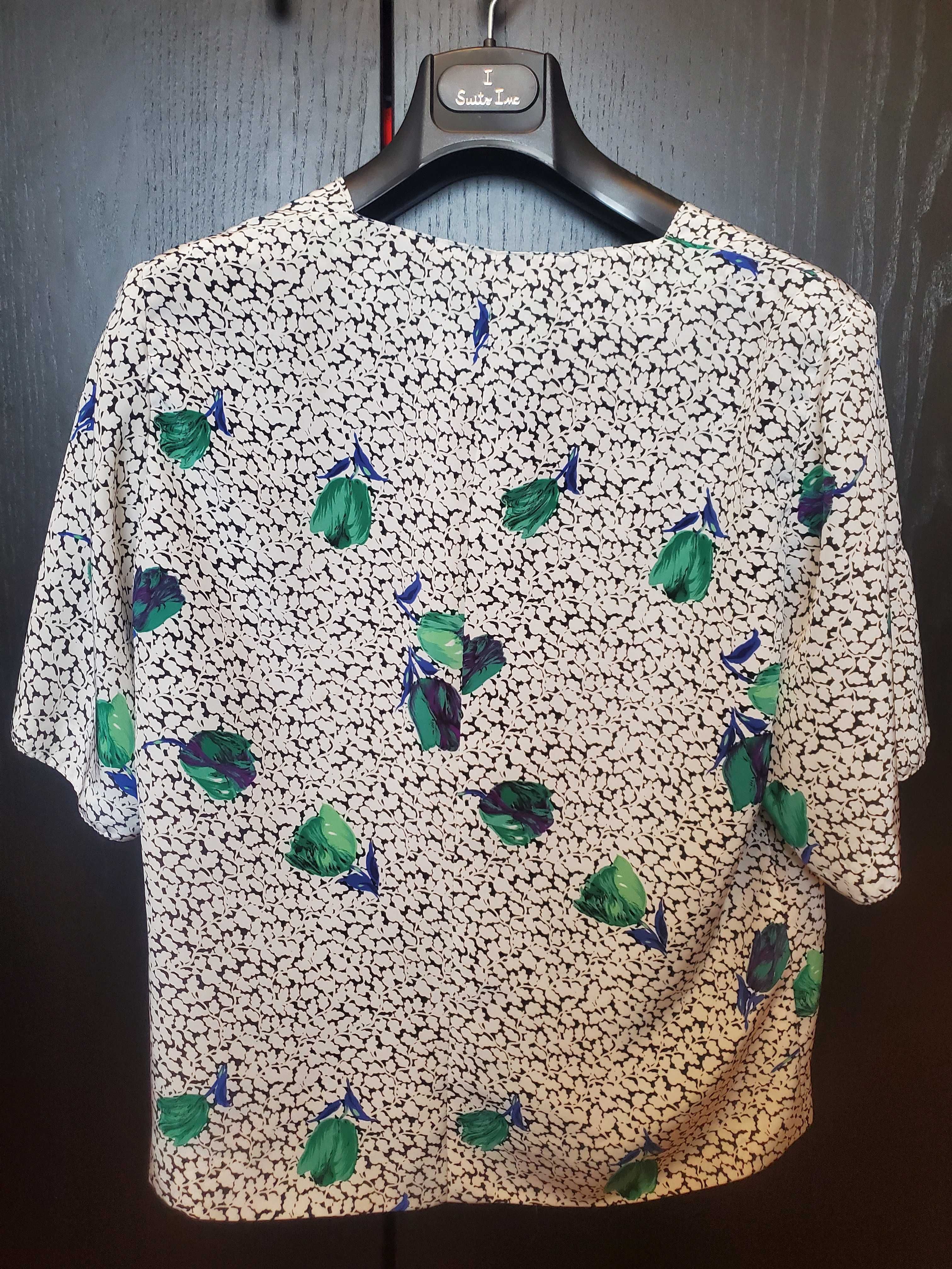 Blusa fresca com padrão