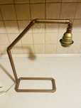 Lampka biurkowa z rurek miedzianych 40 cm! Loft!