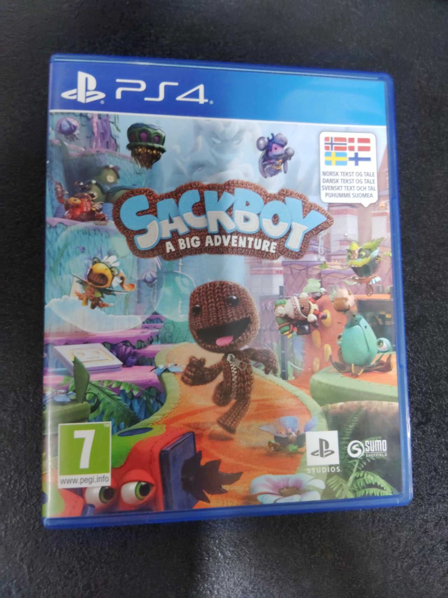 Sackboy A Big Adventure PS4 Gra TYLKO po Angielsku