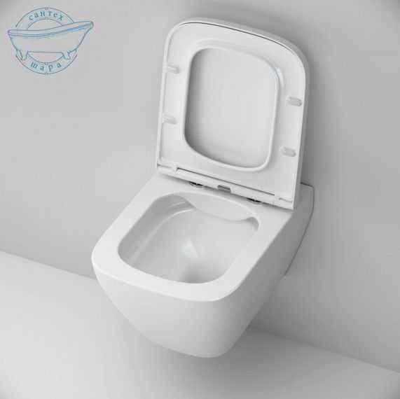 Унітаз підвісний Am.Pm Spirit V2.0 Square C701701SC з сидінням