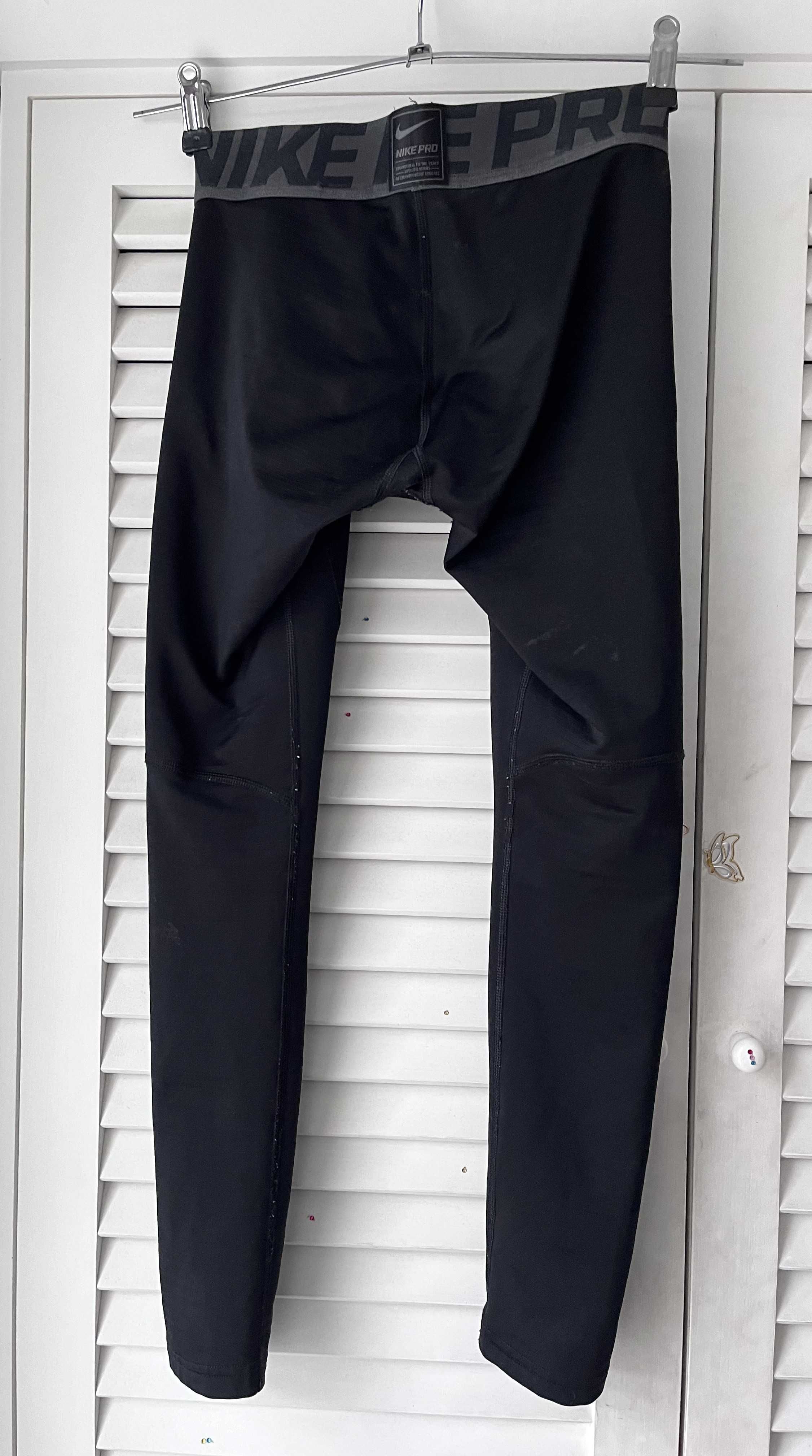 Nike PRO WARM komplet bluzka Spodnie treningowe TERMO termoaktywne