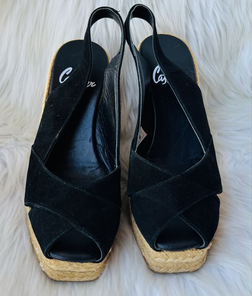 Espadryle na koturnie 35