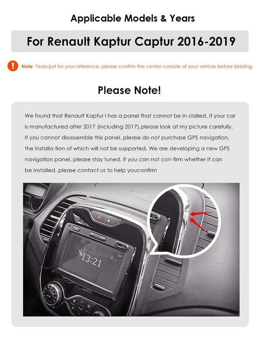 Radio Android 12 Renault Kaptur Captur 16-19r gps wifi bluetooth