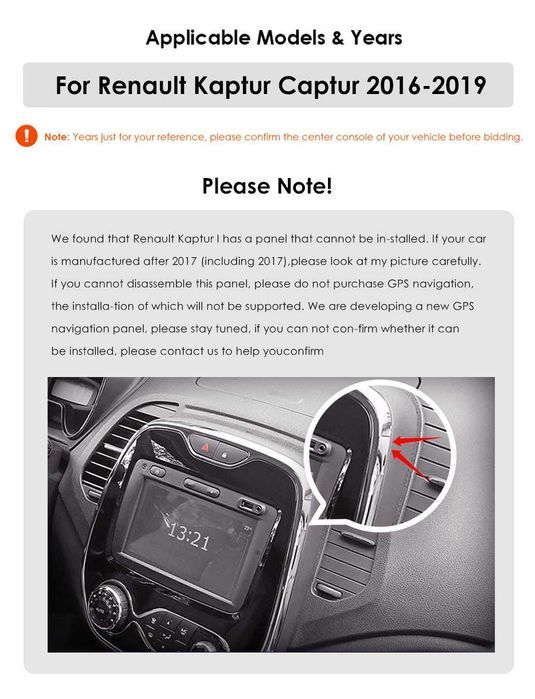 Radio Android 12 Renault Kaptur Captur 16-19r gps wifi bluetooth PROM