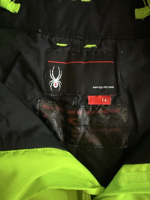 Spodnie narciarskie spyder zielone