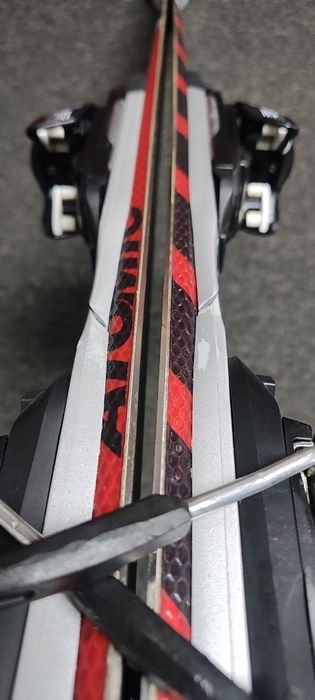 Narty 140 cm Atomic GS + Atomic EVOX 7