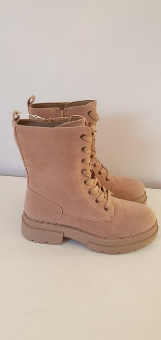 Botki damskie  36 Buty i Bezowe Nowe