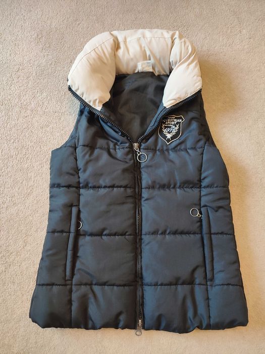 Kamizelka puchowa PFIFF jeździecka do jazdy konnej