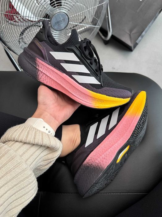 Кросівки Adidas Ultraboost 5X Black/Pink premium