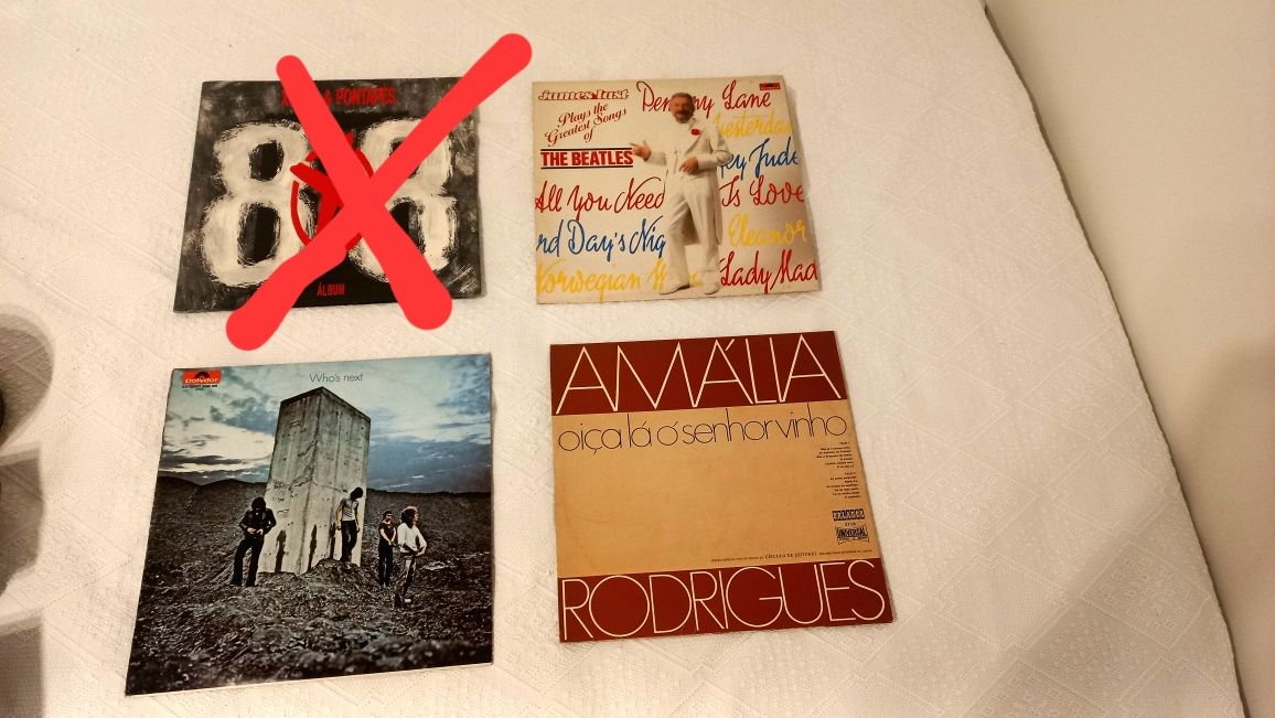 Vários discos vinil