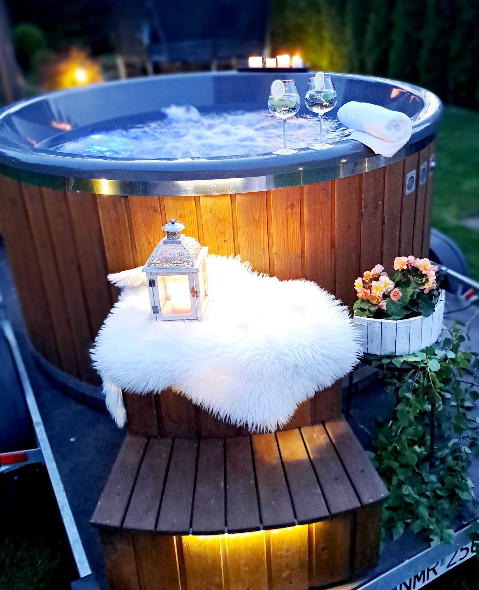 Mobilna balia, Jacuzzi na wynajem,impreza MAZURY Mrągowo Mikołajki