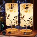 Zestaw 2 lamp GPATIO LED, włączanie dotykowe,  z portem USB