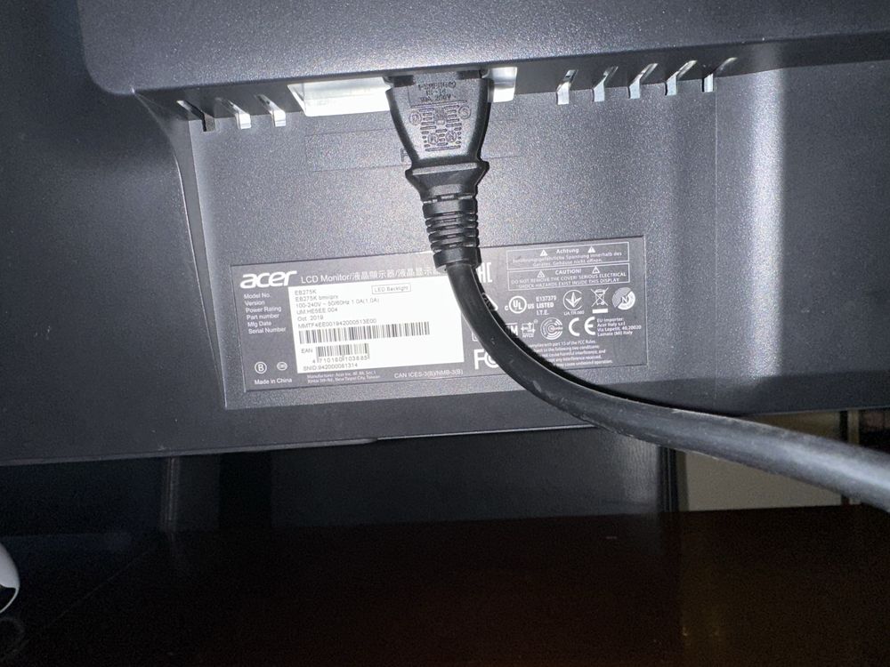 Monitor Acer 4k, nie naprawiany, bez wad