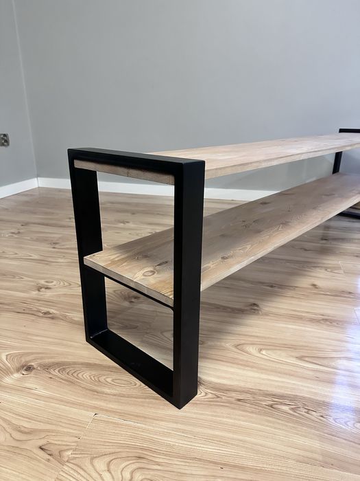 Szafka RTV 180/150/120cm LOFT Sosna Solidna