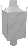 Worek Big-Bag 90 x 90 x90 Cm Biały, Komin Wsypowy - Wysypowy Mc Garden