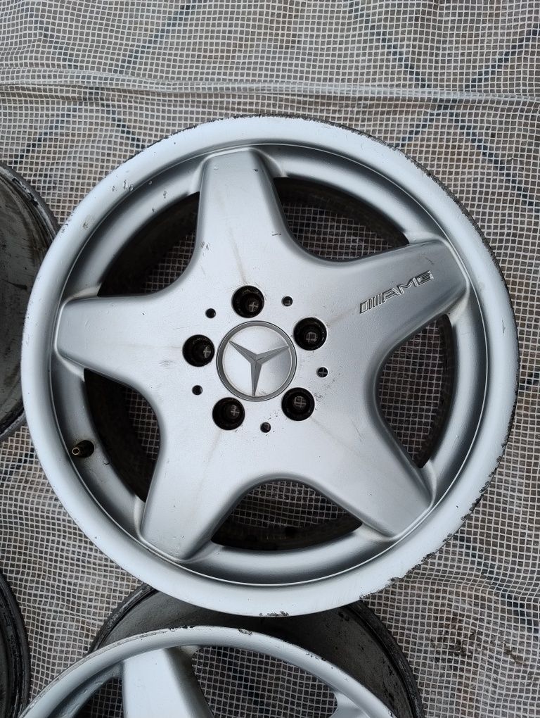 Mercedes AMG felgi aluminiowe 17 cali 5x112 et57 komplet wysyłka