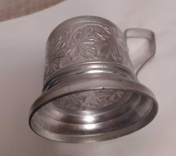 Подстаканник алюминиевый СССР