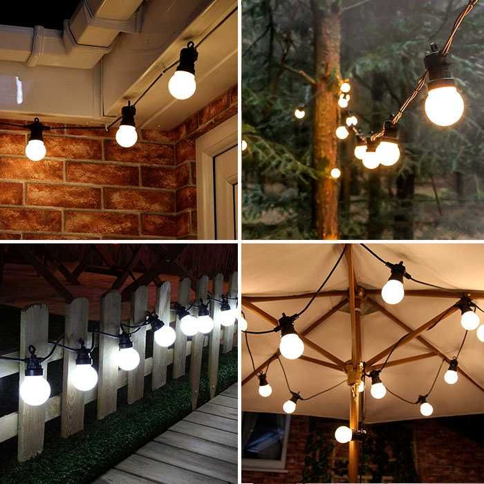 Гирлянда уличная РЕТРО Belt-Light Loft 10/5 3м/5м IP55 Уличная