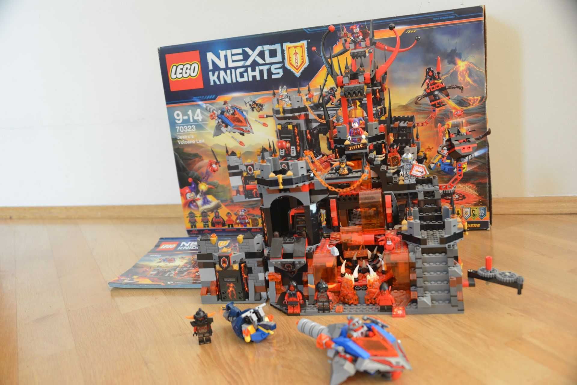 LEGO 70323 Nexo Knights Wulkaniczna kryjówka Jestro