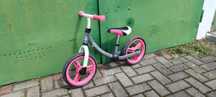 Rowerek biegowy odpychacz Kinderkraft 2 way next szary