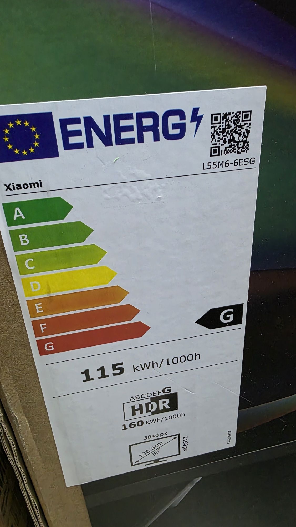 XIAOMI QLED l55m6-6esg