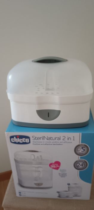 Esterilizador elétrico 2 em 1