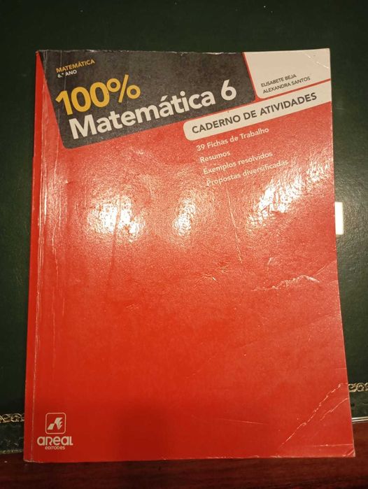 Livros de fichas - 6.º ano