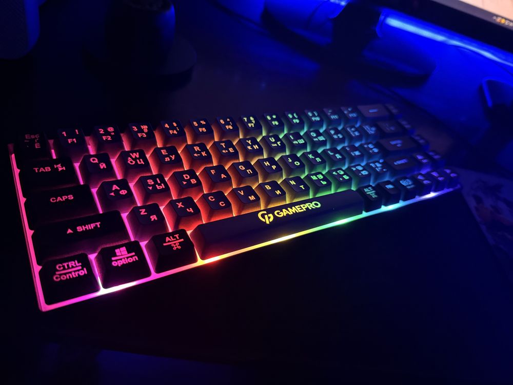 Клавіатура бездротова GamePro GK935 Wireless Black
