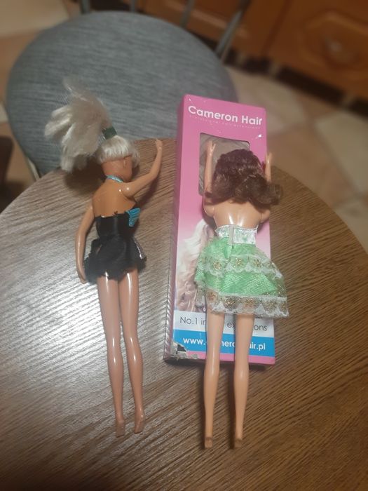 Lalkii Barbie plus włosy syntetyczne