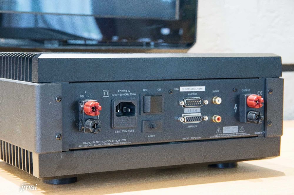Końcówka mocy + preamp = Wzmacniacz Quad Elite QSP zestaw high-end