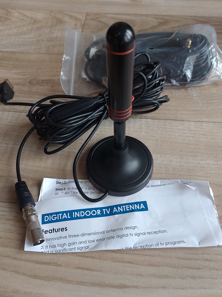 Antena cyfrowa SD/4K DVB-T 2 h.265. Jakość i cena. Super!