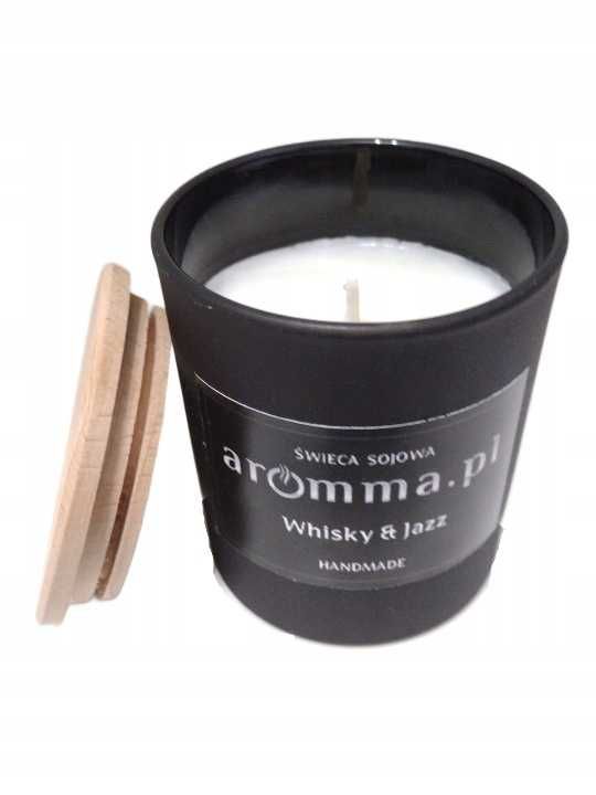 Świeca sojowa Whisky & Jazz 180 ml Aromma HIT!
