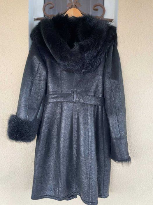 Дублёнка женская, р. 42 Дублянка жіноча овчина + тоскана