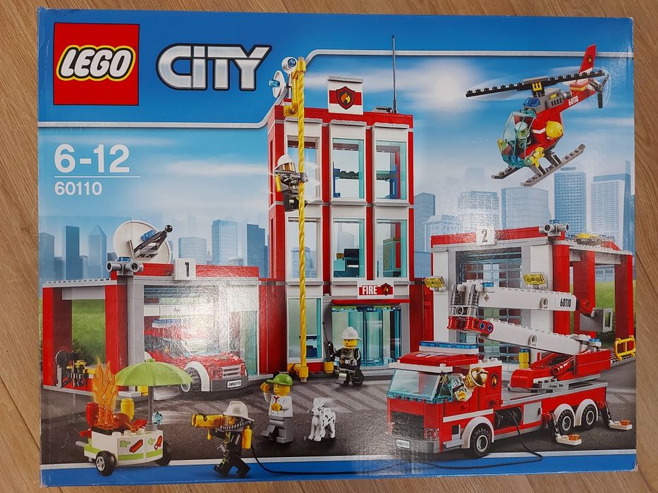 LEGO CITY remiza strażacka 60110