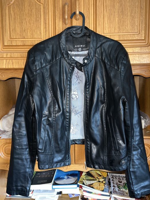 Kurtka ramoneska skóra eko amisu