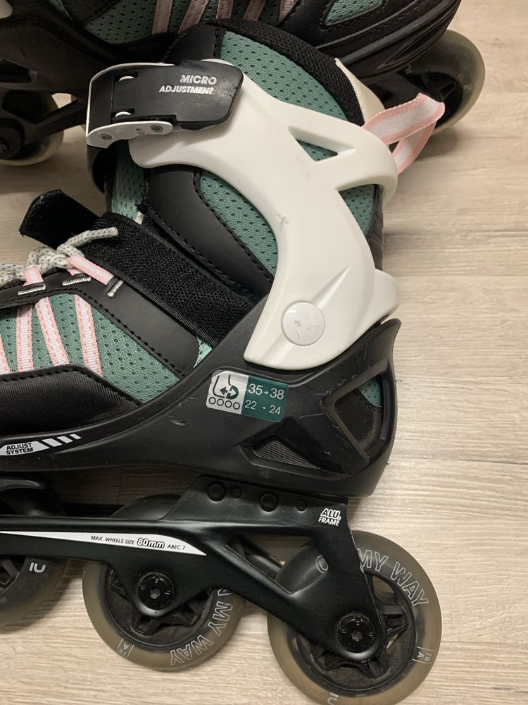 Rolki oxelo 35-38 regulowane