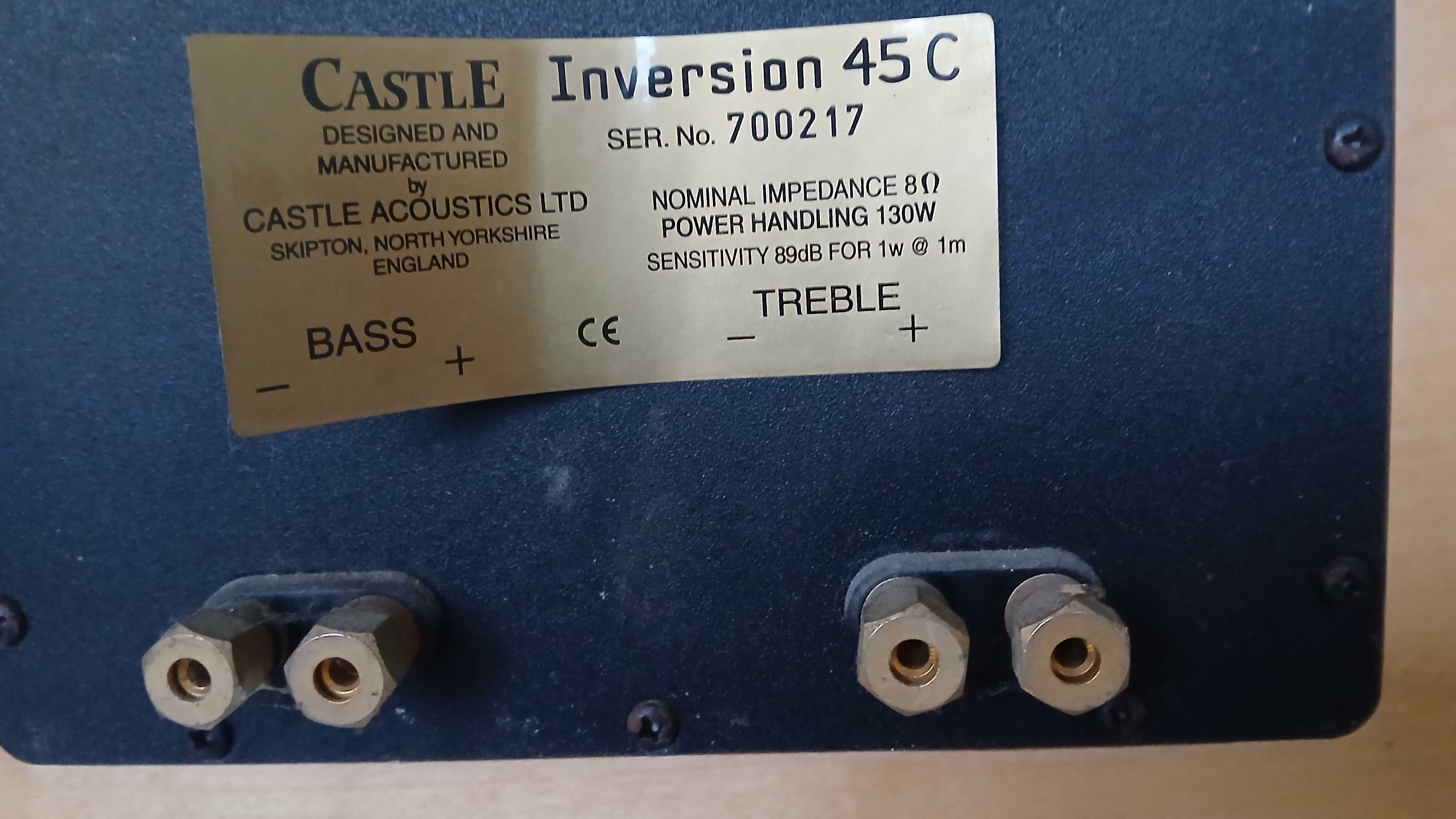 CASTLE Inversion 45C, 130 W, OKAZJA