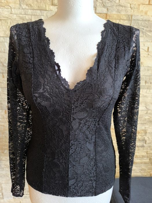 Koronkowa bluzka damska