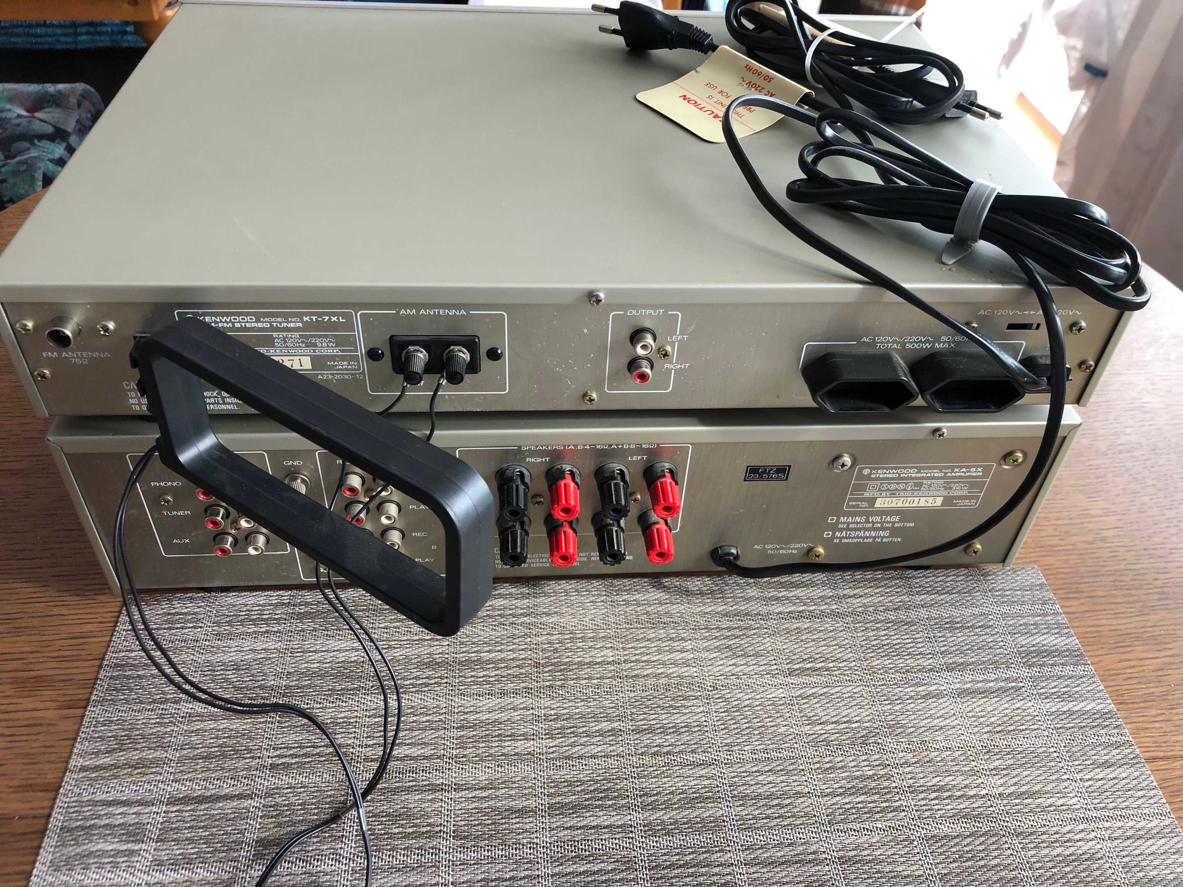 Wzmacniacz Kenwodd KA-5X + Tuner  KT-7XL